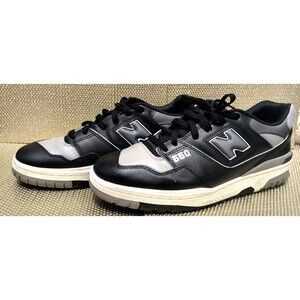 Retro New Balance 550 Men's Black/Grey Performance Athletic Sneaker Size 11.5